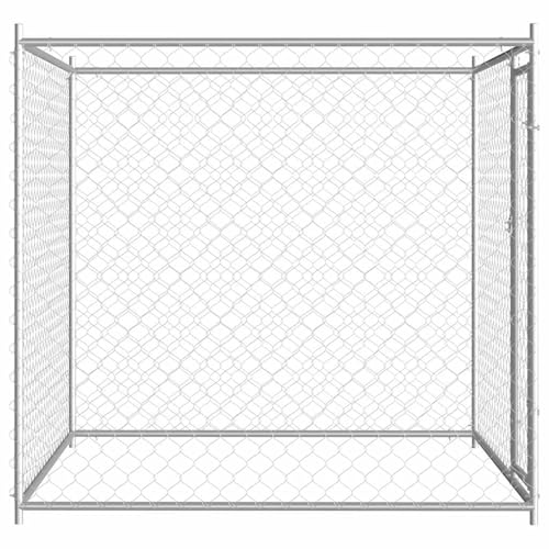 Vopese Großer Hundezwinger aus verzinktem Stahl - 193x193x185 cm, ideal für Spielen, Training und Schutz - Montage einfach Model145027 Vopese Großer Hundezwinger aus verzinktem Stahl - 193x193x185 cm, ideal für Spielen, Training und Schutz - Montage einfach Model145027 von Vopese