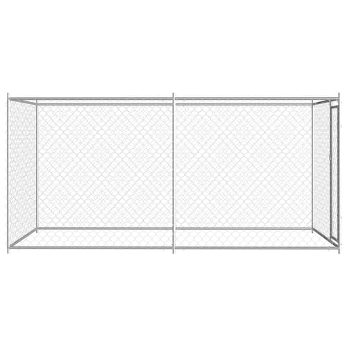 Vopese Großer Hundezwinger aus verzinktem Stahl - 382x192x185 cm, ideal für Spielen, Training und Schutz Model145025 Vopese Großer Hundezwinger aus verzinktem Stahl - 382x192x185 cm, ideal für Spielen, Training und Schutz Model145025 von Vopese