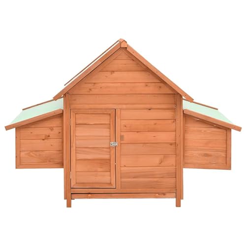 Vopese Holz Hühnerstall mit Zwei Nistkästen, 150x96x110 cm, für Hühnerhaltung - Massives Tannenholz Model171459 Vopese Holz Hühnerstall mit Zwei Nistkästen, 150x96x110 cm, für Hühnerhaltung - Massives Tannenholz Model171459 von Vopese