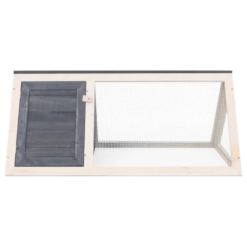 Vopese Holz-Kaninchenstall Deluxe - Grau/Weiß, 98x50x41 cm, für Kleintiere geeignet Model170852 Vopese Holz-Kaninchenstall Deluxe - Grau/Weiß, 98x50x41 cm, für Kleintiere geeignet Model170852 von Vopese