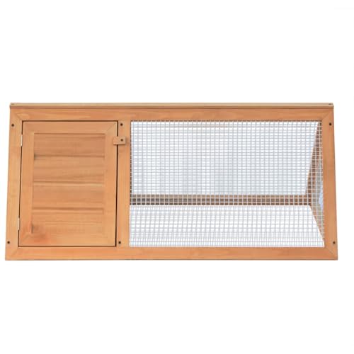 Vopese Holz-Kaninchenstall Deluxe: Hochwertiger Kleintierkäfig für Außenbereiche, 98x50x41 cm, ideal für Kaninchen und andere Kleintiere Model170345 Vopese Holz-Kaninchenstall Deluxe: Hochwertiger Kleintierkäfig für Außenbereiche, 98x50x41 cm, ideal für Kaninchen und andere Kleintiere Model170345 von Vopese
