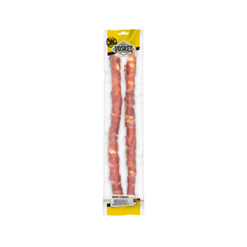 Voskes Sticks aus Rinderhaut & Ente - 2 x 40 cm von Voskes