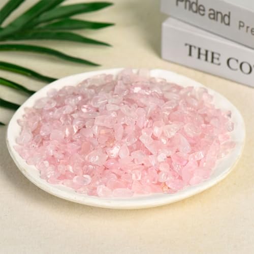 Voyyphixa Aquarium Farbe Steine für Aquarium Zubehör Deko für die Landschaftsgestaltung Kieselsteine Dekorative Steine für den Innen und Außenbereich Garten Blumentöpfe Weg Hof (Rosa 400 Pcs) von Voyyphixa