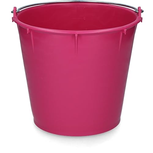 Vplast Pferd Zubehör Bucket 7 L Mit Handle Pink von Vplast
