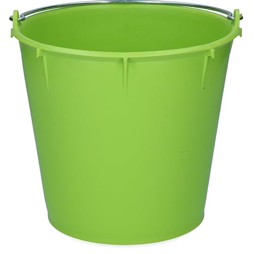 Vplast Pferd Zubehör Eimer 7 L Mit Handle Zitrone Grün Vplast Pferd Zubehör Eimer 7 L Mit Handle Zitrone Grün von Vplast