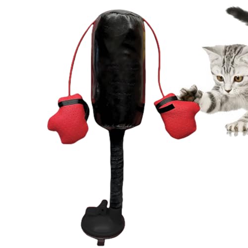 Interactive Cat Toy, Multifunctional Indoor Exercise, Creative Boxing Punching Bag Design, Punching Bag Cat Toy With Gloves, Creative Kitten Toys, Pet Exercise Toy for Exercise and Boredom Relief Interactive Cat Toy, Multifunctional Indoor Exercise, Creative Boxing Punching Bag Design, Punching Bag Cat Toy With Gloves, Creative Kitten Toys, Pet Exercise Toy for Exercise and Boredom Relief von Vriusi