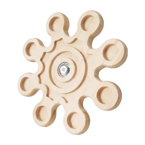 Rotating Chinchilla-Spielzeug, interaktives Holzspielzeug, Hamster-Kauspielzeug, lustiges Käfig-Zubehör für Chinchilla, Hamster, Bunny, Pet Chew Toys für kleine Tiere Rotating Chinchilla-Spielzeug, interaktives Holzspielzeug, Hamster-Kauspielzeug, lustiges Käfig-Zubehör für Chinchilla, Hamster, Bunny, Pet Chew Toys für kleine Tiere von Vriusi