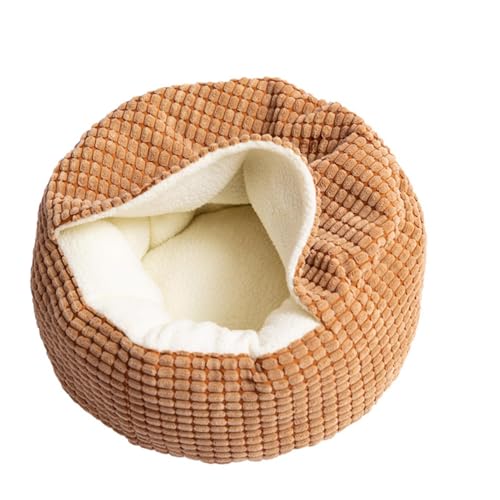 Vriusi Cat Cave Bed, Indoor Kitten Sleep Nest, Comfortable Cat Bed With Blanket, Pet Supplies Sleeping Bed, Non-Slip Indoor Cat Bed, Soft and Washable Pet Resting Bed for Small and Medium Pet Vriusi Cat Cave Bed, Indoor Kitten Sleep Nest, Comfortable Cat Bed With Blanket, Pet Supplies Sleeping Bed, Non-Slip Indoor Cat Bed, Soft and Washable Pet Resting Bed for Small and Medium Pet von Vriusi