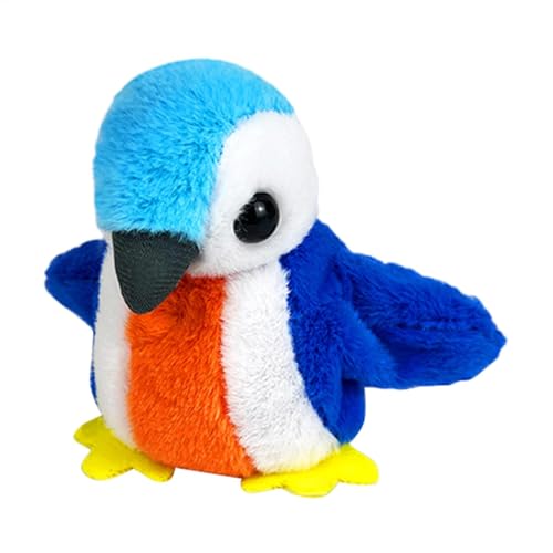 Vriusi Flapping Bird Katzenspielzeug, Automatisches Elektrisches Katzenspielzeug, Plüsch Zwitschern Vogelspielzeug, Realistische Katzenminze Spielzeug, Indoor Katzenspielzeug, Interaktives von Vriusi