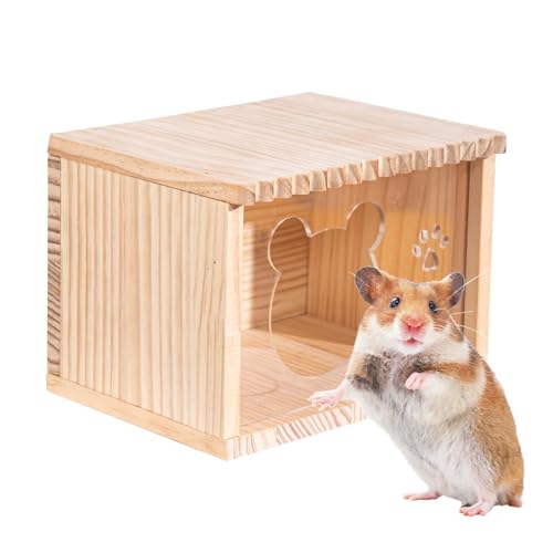Vriusi Hamsterkäfig aus, Rennmäuse | kleine Verstecke für Rennmäuse mit transparenter Tür – Käfigzubehör, Häuser und Verstecke für Hamster, Kleintierhaut für Käfige Vriusi Hamsterkäfig aus, Rennmäuse | kleine Verstecke für Rennmäuse mit transparenter Tür – Käfigzubehör, Häuser und Verstecke für Hamster, Kleintierhaut für Käfige von Vriusi
