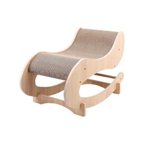 Vriusi Katzenbett, Corrugated Paper Cat Sleeping Scratch Bed, Indoor Pet Scratching Lounger, Rocking Bed for Small Pets, Comfortable and Scratch Lounge for Puppies, Rabbits Vriusi Katzenbett, Corrugated Paper Cat Sleeping Scratch Bed, Indoor Pet Scratching Lounger, Rocking Bed for Small Pets, Comfortable and Scratch Lounge for Puppies, Rabbits von Vriusi