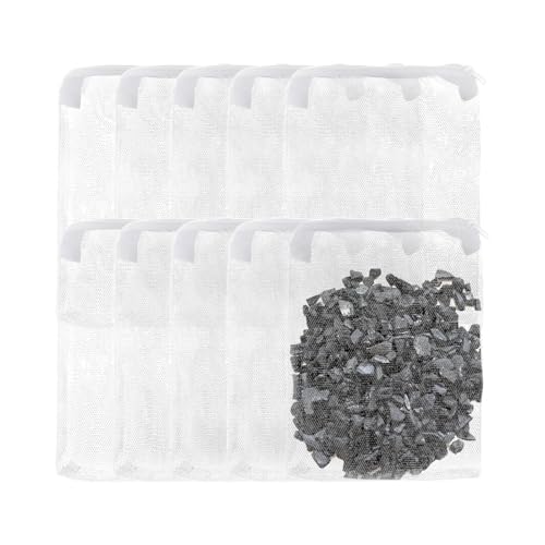 Vuggdt Netzbeutel mit Reißverschluss, Aquarium-Nylon-Reißverschlussfilter, wiederverwendbare Netzfiltertasche mit Reißverschluss für Aquarium, Fischschale Vuggdt Netzbeutel mit Reißverschluss, Aquarium-Nylon-Reißverschlussfilter, wiederverwendbare Netzfiltertasche mit Reißverschluss für Aquarium, Fischschale von Vuggdt
