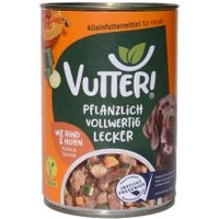 Vutter! schmeckt Wie Rind & Huhn 12x400 g von Vutter!