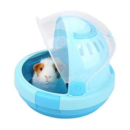 Kleinstierträger Käfig, Haustierhamster Käfig Hamsterträger 19,5 X 13,5 X 6,5 cm Atmungsable Tragbare Hamster -Reisekäfig für Kleine Haustiere von Vvikizy