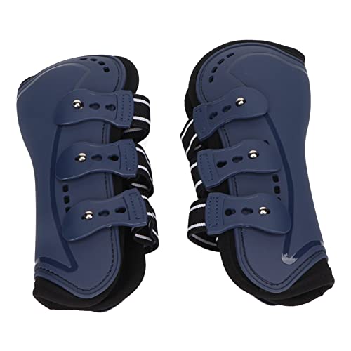 Leichte, Stoßdämpfende Pferde-Vorderbeinstiefel, Atmungsaktive Reitstiefel, Pferdebeinschutz für das Springshow-Training, Pferde-Vorderbeinstiefel (M) von Vvikizy
