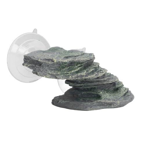 Vvikizy Schildkrötenkletterplattform, Harz Reptilien -Ack -Dock mit Saugnapfbecher für Aquarium -Terrarium -Eidechse Vvikizy Schildkrötenkletterplattform, Harz Reptilien -Ack -Dock mit Saugnapfbecher für Aquarium -Terrarium -Eidechse von Vvikizy