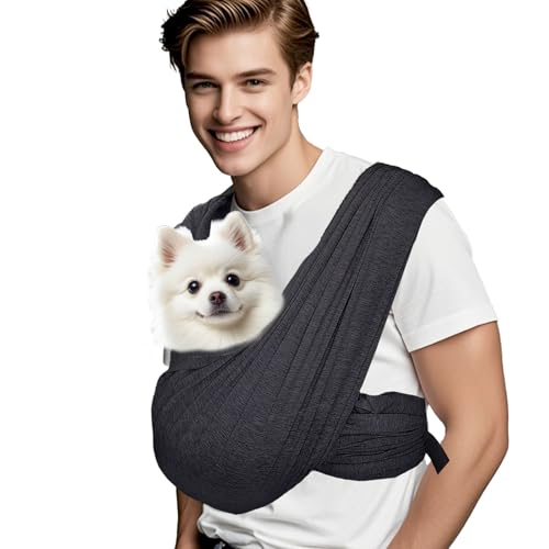Vxcbad Hundetragetasche Haustier Stofftragetasche Hundetrage für Katzen und Hunde Tragbare Tasche Faltbar Große Kapazität Chest Pack Schwarz Vxcbad Hundetragetasche Haustier Stofftragetasche Hundetrage für Katzen und Hunde Tragbare Tasche Faltbar Große Kapazität Chest Pack Schwarz von Vxcbad