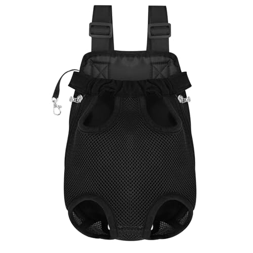 1 x Haustier-Tragerucksack, verstellbarer Haustier-Front-Hundetragerucksack, Haustier-Beine-Out-Design, Hunde-Reisetasche, atmungsaktiv, einfache Passform für kleine, mittelgroße Welpen, Wandern 1 x Haustier-Tragerucksack, verstellbarer Haustier-Front-Hundetragerucksack, Haustier-Beine-Out-Design, Hunde-Reisetasche, atmungsaktiv, einfache Passform für kleine, mittelgroße Welpen, Wandern von Vxcvzv