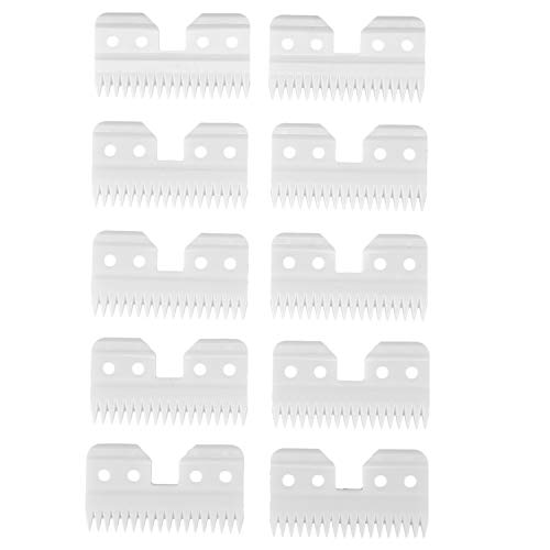 Vycowb 10 Teile/Los Austauschbare Keramik 18 Zähne Ceramic Cutter Schneidemesser für Haustiere für A5-Serie von Vycowb
