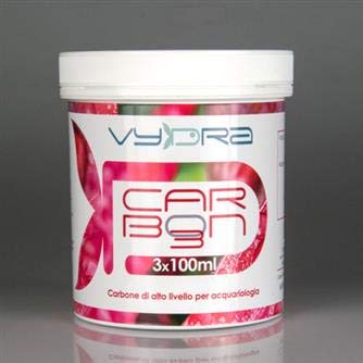 Vydra Carbon 3 Einweg-Socken, 100 ml (50 g), Aktivkohle für Süßwasseraquarien von Vydra
