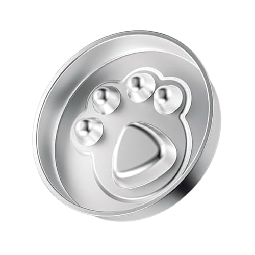 Vynetra Futternapf für Hunde, aus Edelstahl, Labyrinth für kleine Rassen, rutschfester Boden, zum Fressen von Edelstahlfütterungen von Vynetra