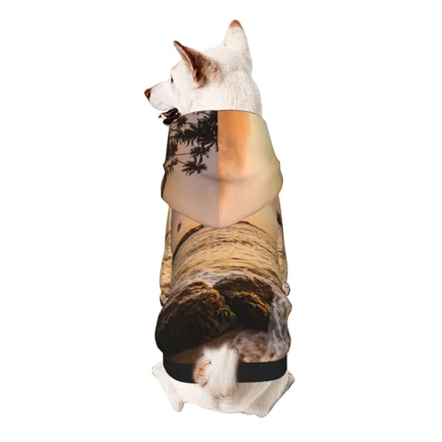 Vyonne Kapuzen-Sweatshirt für Haustiere mit Sonnenuntergang, bezauberndes kleines Haustier-Outfit, modisches und gemütliches Kapuzen-Sweatshirt für Ihr geliebtes Haustier Vyonne Kapuzen-Sweatshirt für Haustiere mit Sonnenuntergang, bezauberndes kleines Haustier-Outfit, modisches und gemütliches Kapuzen-Sweatshirt für Ihr geliebtes Haustier von Vyonne