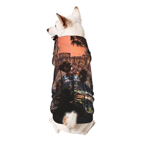 Vyonne Los Angeles Kapuzen-Sweatshirt mit Palmen – bezauberndes Outfit für kleine Haustiere – modisches und gemütliches Kapuzen-Sweatshirt für Ihr geliebtes Haustier Vyonne Los Angeles Kapuzen-Sweatshirt mit Palmen – bezauberndes Outfit für kleine Haustiere – modisches und gemütliches Kapuzen-Sweatshirt für Ihr geliebtes Haustier von VYONNE