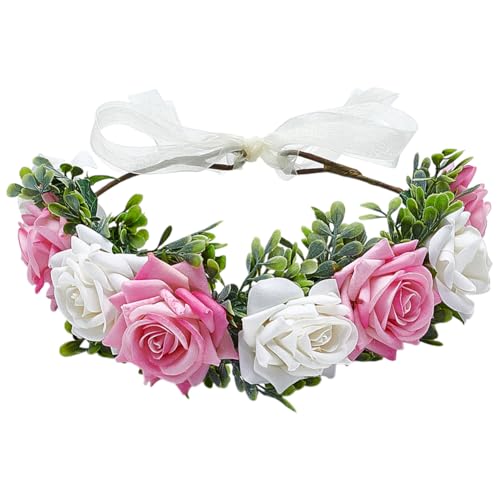 WADORN 1 x Hundehalsband mit Blumenmuster, atmungsaktives Tuch, verstellbar, 13 x 6,1 cm, Blumen-Halskette für Hunde, Ringträger, Outfit, Katze, Braut, Bräutigam, Zubehör, Haustierfotografie WADORN 1 x Hundehalsband mit Blumenmuster, atmungsaktives Tuch, verstellbar, 13 x 6,1 cm, Blumen-Halskette für Hunde, Ringträger, Outfit, Katze, Braut, Bräutigam, Zubehör, Haustierfotografie von WADORN