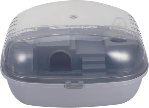 Hamsterkäfig aus Acryl, WADY großer Hamsterkäfig, transparenter großer Acrylkäfig, Hamstertank für Rennmäuse, Mäuse und andere Kleintiere, inklusive Wasserflasche, Laufrad, Hamsterversteck (Grau) Hamsterkäfig aus Acryl, WADY großer Hamsterkäfig, transparenter großer Acrylkäfig, Hamstertank für Rennmäuse, Mäuse und andere Kleintiere, inklusive Wasserflasche, Laufrad, Hamsterversteck (Grau) von WADY