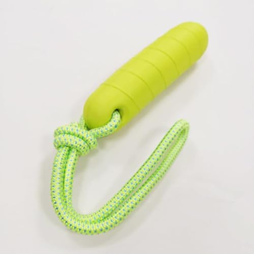 WADY Hundespielzeug, Wasserspielzeug Hund, 22 cm Wasserspielzeug für Hund Hundetraining mit Nylon Rope Trainieren Wasser Interaktives Hundespielzeug, Schwimm Spielzeug für Hunde (Grün) von WADY