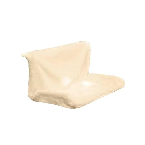 46 cm Haustier Katze Tier Hängematte Katze Warmes Bett Hängen Winter Warme Fleece Korb Hängematten Metall Eisen Rahmen Schlafen Bett Lager 8 Kg KatzenhäNgematte(Beige) von WAFOHSR