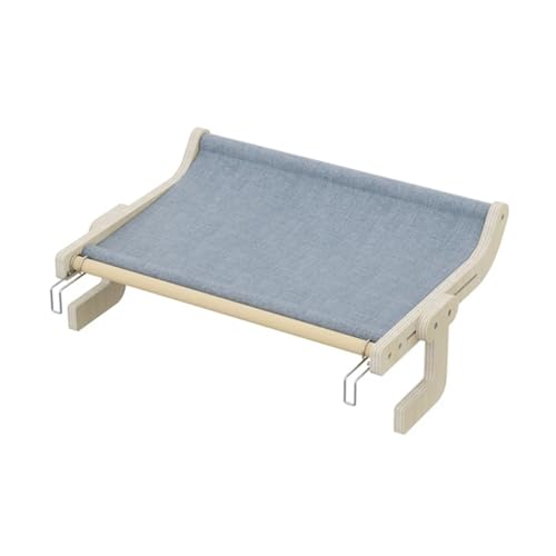 WAFOHSR Einlagige Hängematte for Katzen, Platzsparendes Katzen-Haustierbedarf, Bequemes Bett KatzenhäNgematte(for Pure Blue) von WAFOHSR