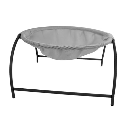 WAFOHSR Katzenbett, Haustier-Hängemattenbett, Katzenschlafbett, Atmungsaktiv, Kühlendes Kinderbett, Sofa, Haustier-Hängemattenbett KatzenhäNgematte(Gray) von WAFOHSR