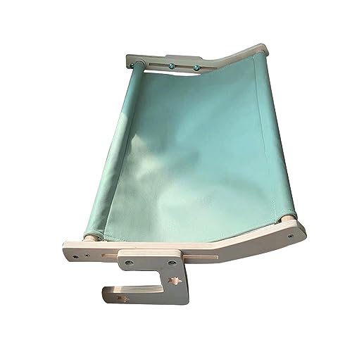 WAFOHSR Katzenfenster-Sitzstange, Katzenfenster-Hängematte, Fenstersitz, Katzenregal for Hauskatzen KatzenhäNgematte(S Green 30x40x20cm) von WAFOHSR