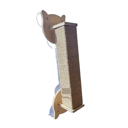 WAFOHSR Katzennest-Hängematte, Haushalt, for Aufhängen, Fenster, Balkon, Glas, Klettergerüst, Massivholz, Katzenplattform, Rund, Sprungbrett, Lager: 6,5 Kg KatzenhäNgematte(C) von WAFOHSR