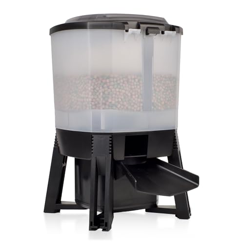 Wagner Green Solar Teich Futterautomat Automatic Fishfeeder 6 Liter, programmierbarer Futterspender für Fischfutter Pellets… von WAGNER GREEN Alles für den Gartenteich