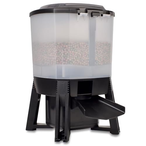 Wagner Green Solar Teich Futterautomat Automatic Fishfeeder 6 Liter, programmierbarer Futterspender für Fischfutter Pellets… von WAGNER GREEN Alles für den Gartenteich