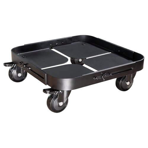 WAGNER Pflanzenroller Sun City Exclusive 40-54 x 14 cm Nutzfläche, stufenlos ausziehbar, Blumenroller für Außenbereich + Innenbereich, Kübelroller Stahl, Tragkraft 200 kg - 20081601 von WAGNER