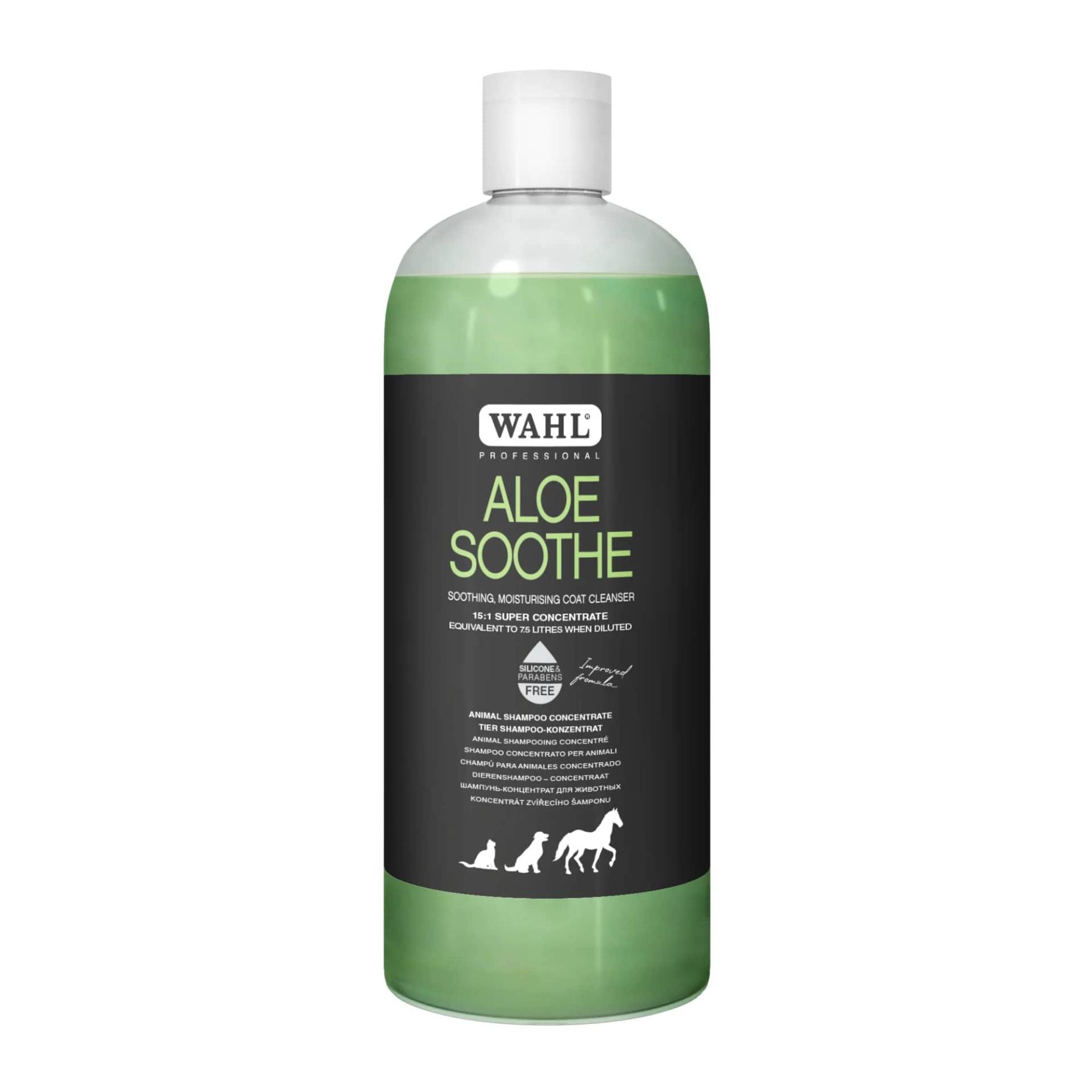 Wahl® Aloe Soothe Shampoo Konzentrat 500ml Kühlend & Hautberuhigend von WAHL®