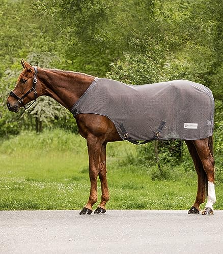 Waldhausen Fliegen-Führmaschinendecke Comfort, grau, 155 cm Waldhausen Fliegen-Führmaschinendecke Comfort, grau, 155 cm von WALDHAUSEN