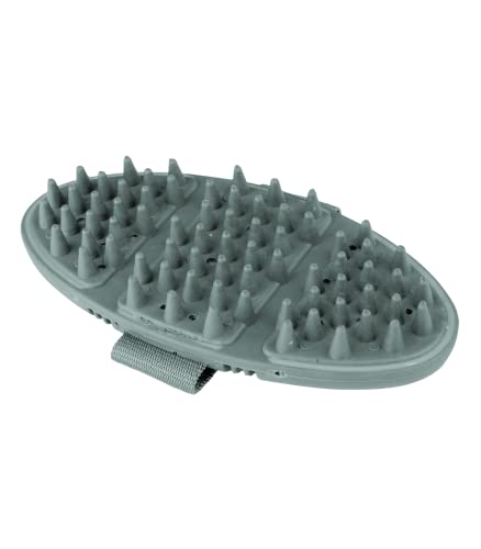 WALDHAUSEN Flex Massage-Striegel, grün von WALDHAUSEN