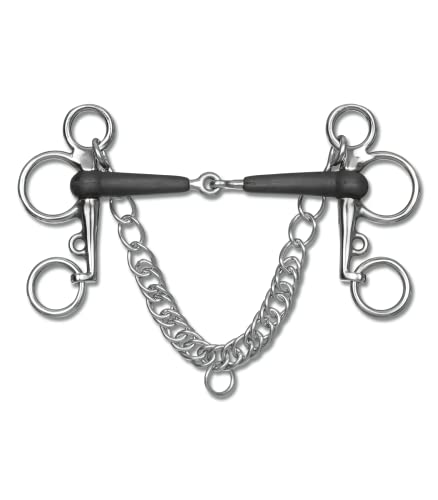 WALDHAUSEN Gummi-Pelham, einfach gebrochen, 11,5 cm von WALDHAUSEN