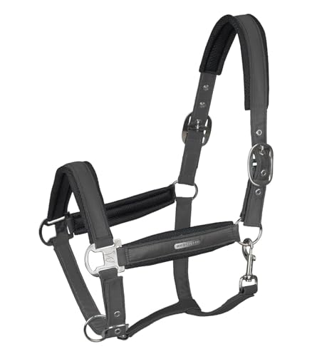 Waldhausen Halfter Breath, anthrazit, Pony von WALDHAUSEN
