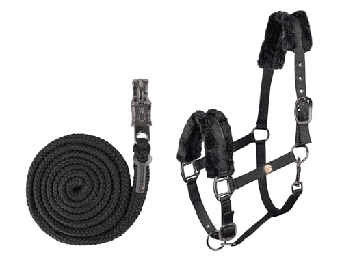 WALDHAUSEN Halfter Set Modern Rosé, schwarz, VB von WALDHAUSEN