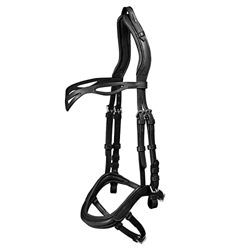 WALDHAUSEN Island Trense anatomic, schwarz, schwarz von WALDHAUSEN