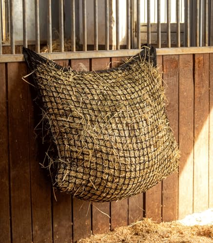 WALDHAUSEN Knotenloses Heunetz rechteckig, engmaschig, schwarz, 120 x 90 cm WALDHAUSEN Knotenloses Heunetz rechteckig, engmaschig, schwarz, 120 x 90 cm von WALDHAUSEN