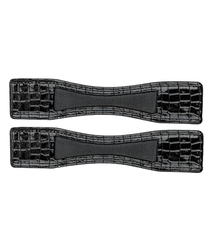 WALDHAUSEN Lackleder Sporenschutz, schwarz mit Croco-Optik WALDHAUSEN Lackleder Sporenschutz, schwarz mit Croco-Optik von WALDHAUSEN