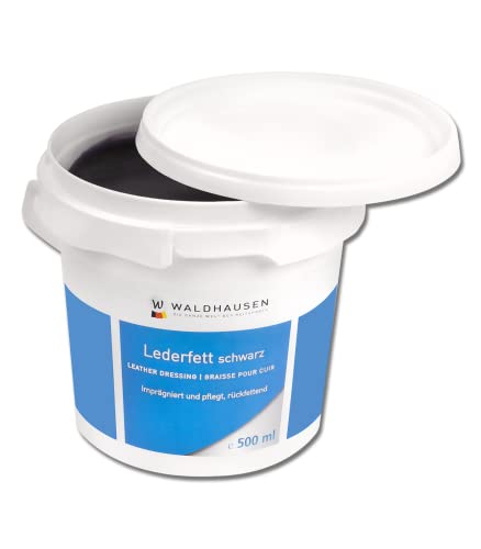 WALDHAUSEN Lederfett, schwarz, 500 ml WALDHAUSEN Lederfett, schwarz, 500 ml von WALDHAUSEN