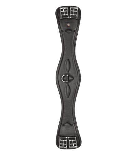 WALDHAUSEN Lederkurzgurt Comfort, 40 cm, schwarz von WALDHAUSEN