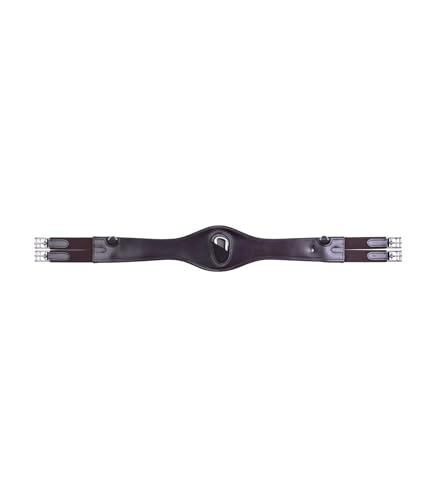 WALDHAUSEN Ledersattelgurt, braun, 135 cm von WALDHAUSEN